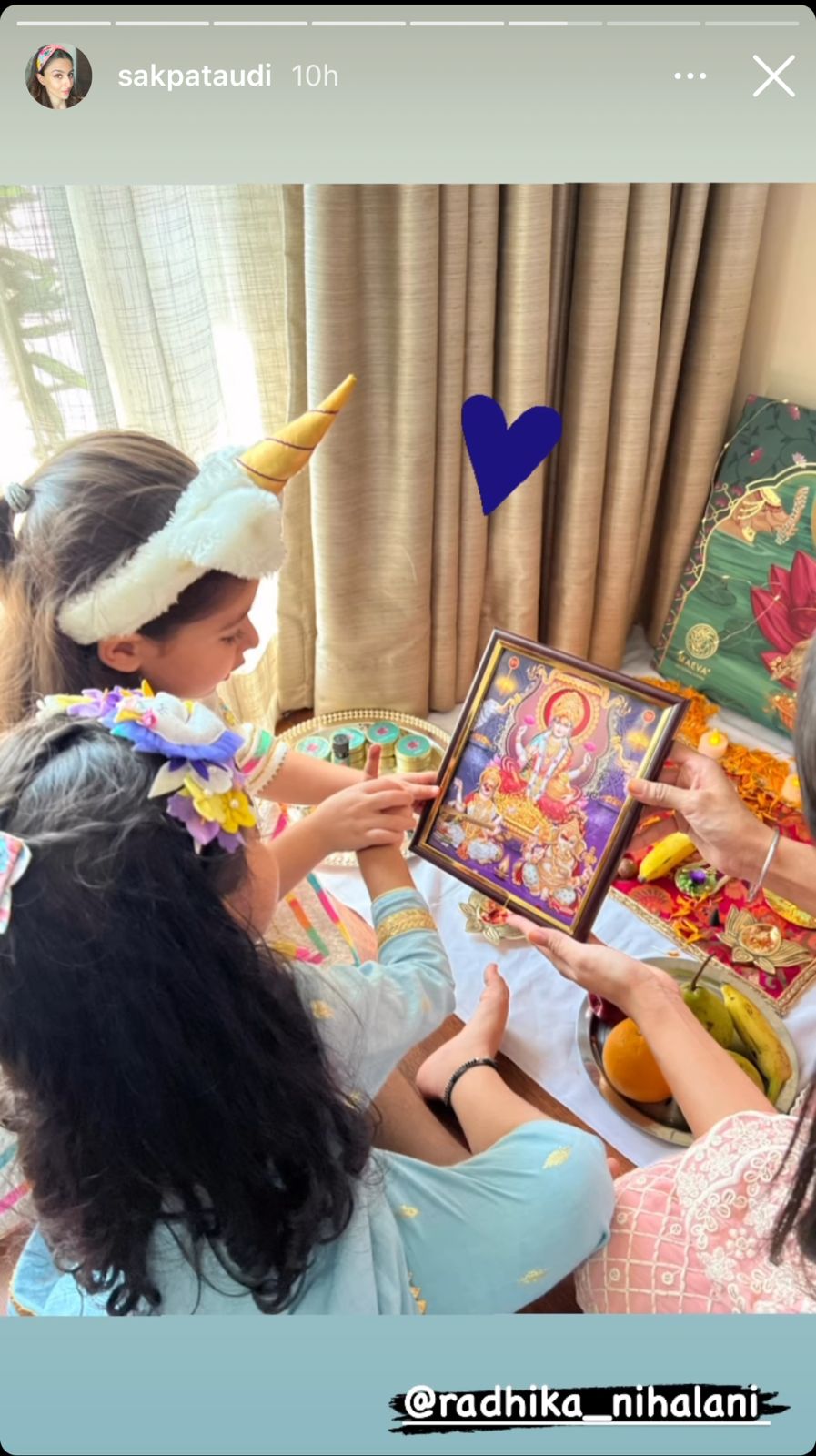 soha ali khan diwali celebration